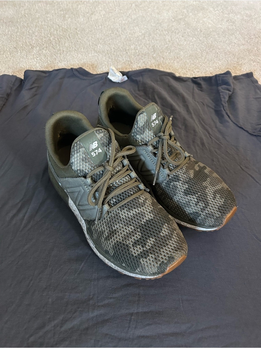 Camo New Balance Sneakers